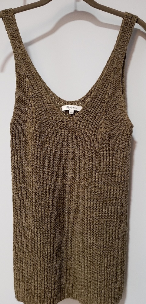 Madewell sweater tank